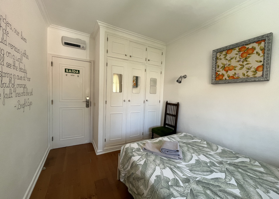Double bed room with shared bathroom