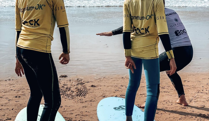 Surf lessons for kids
